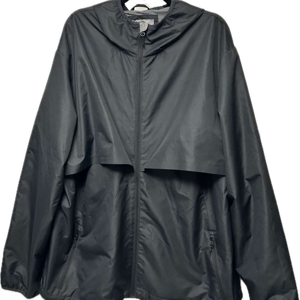 Champion Lightweight Hooded Anorak Windbreaker Like New